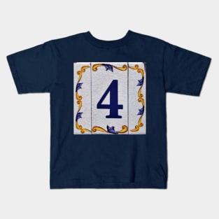 Number 4 Kids T-Shirt